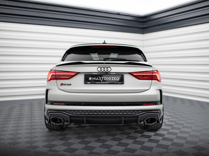 Maxton Design Spoiler CAP Audi RSQ3 / Q3 S-Line Sportback F3