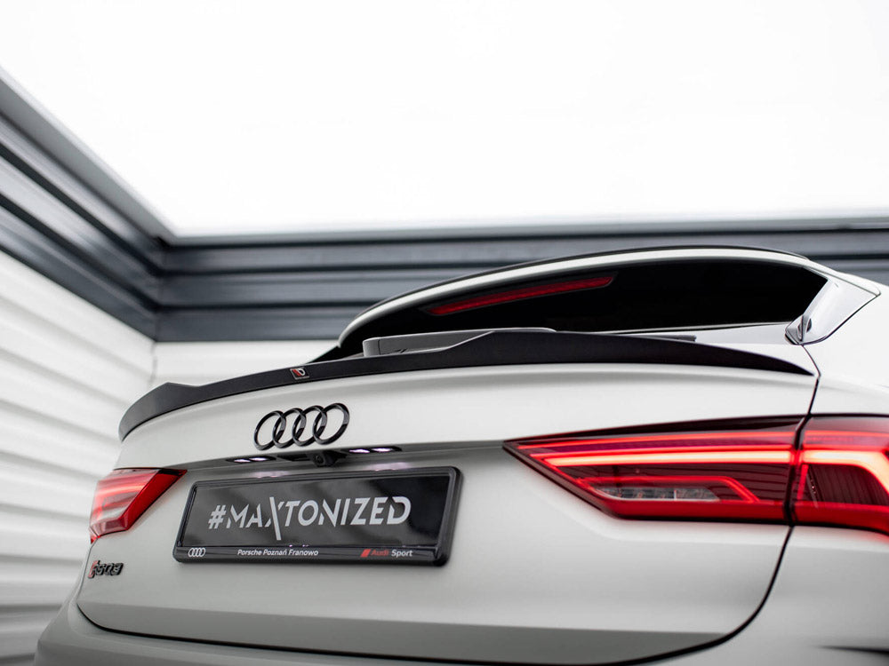 Maxton Design Spoiler CAP Audi RSQ3 / Q3 S-Line Sportback F3