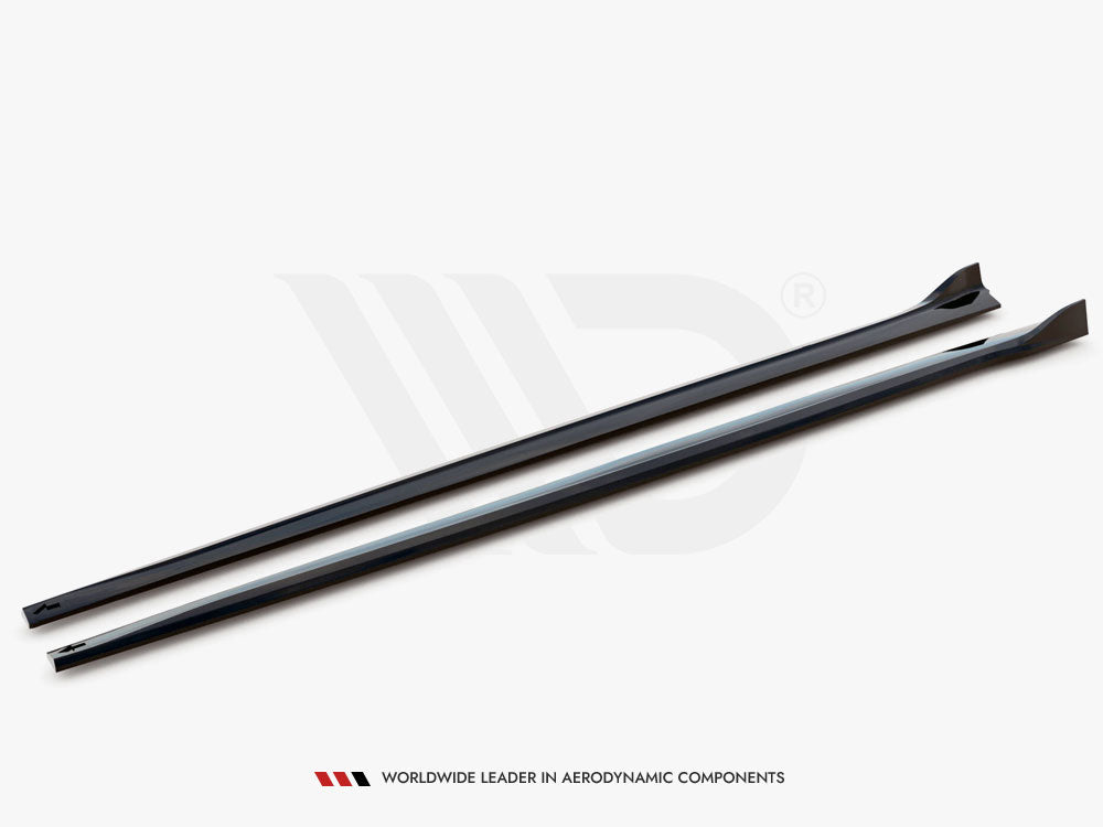 Maxton Design Side Skirts Diffusers V.3 BMW 4 Coupe / Gran Coupe / Cabrio M-Pack F32 / F36 / F33