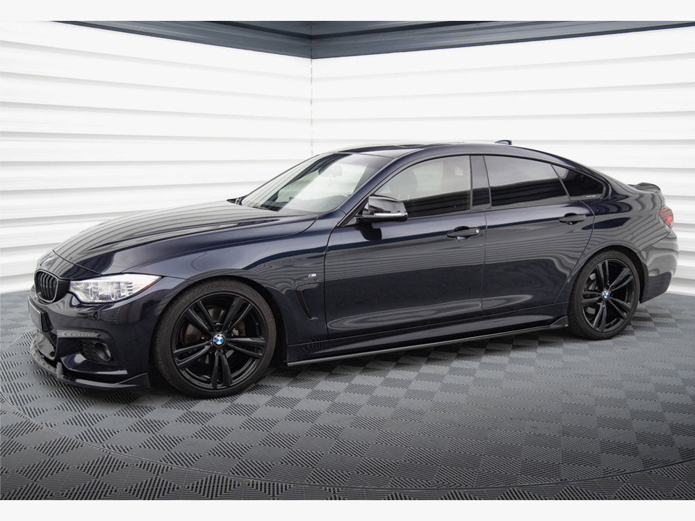 Maxton Design Side Skirts Diffusers V.3 BMW 4 Coupe / Gran Coupe / Cabrio M-Pack F32 / F36 / F33