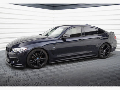 Maxton Design Side Skirts Diffusers V.3 BMW 4 Coupe / Gran Coupe / Cabrio M-Pack F32 / F36 / F33