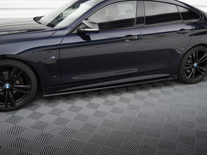 Maxton Design Side Skirts Diffusers V.3 BMW 4 Coupe / Gran Coupe / Cabrio M-Pack F32 / F36 / F33