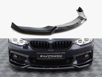 Maxton Design Front Splitter V.5 BMW 4 Coupe / Gran Coupe / Cabrio M-Pack F32 / F36 / F33
