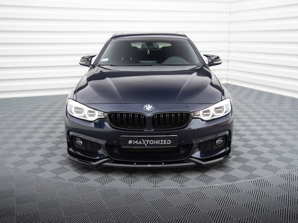 Maxton Design Front Splitter V.5 BMW 4 Coupe / Gran Coupe / Cabrio M-Pack F32 / F36 / F33