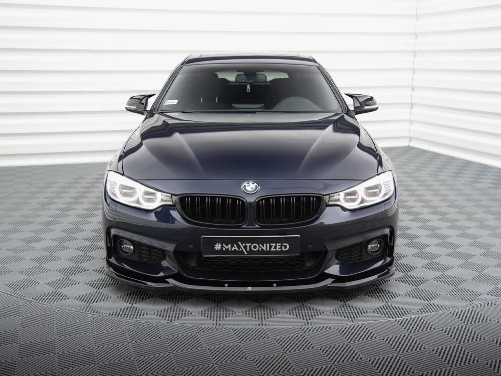 Maxton Design Front Splitter V.6 BMW 4 Coupe / Gran Coupe / Cabrio M-Pack F32 / F36 / F33