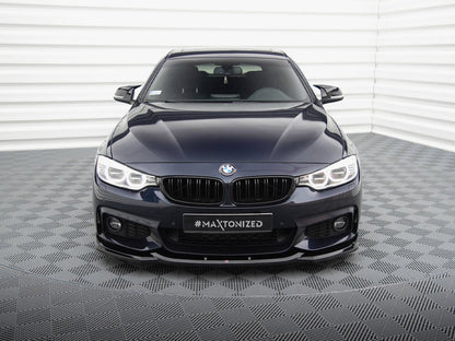 Maxton Design Front Splitter V.6 BMW 4 Coupe / Gran Coupe / Cabrio M-Pack F32 / F36 / F33