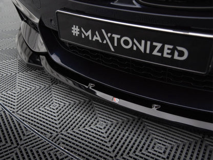 Maxton Design Front Splitter V.6 BMW 4 Coupe / Gran Coupe / Cabrio M-Pack F32 / F36 / F33