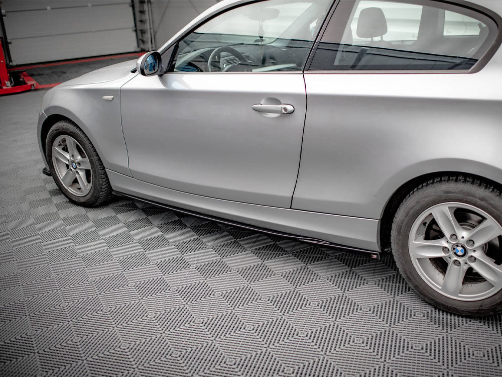 Maxton Design Side Skirts Diffusers V.2 BMW 1 E81 Facelift