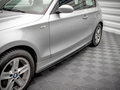 Maxton Design Side Skirts Diffusers V.2 BMW 1 E81 Facelift