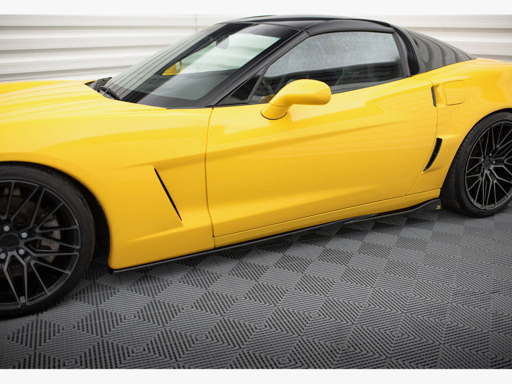 Maxton Design Side Skirts Diffusers Chevrolet Corvette C6