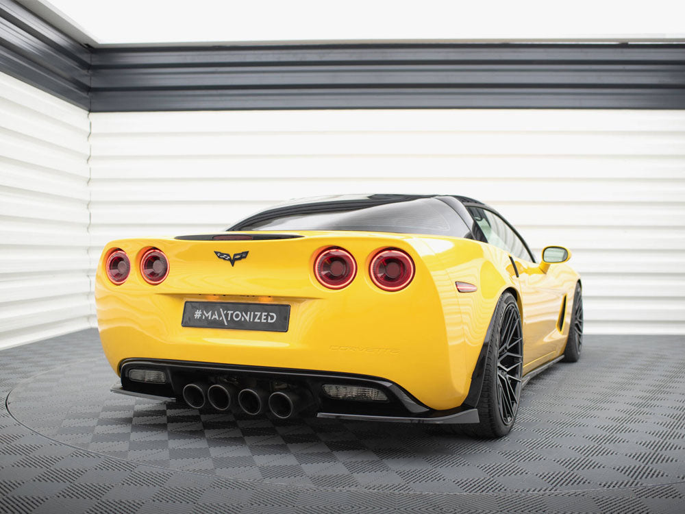 Maxton Design Rear Side Splitters Chevrolet Corvette Widebody C6