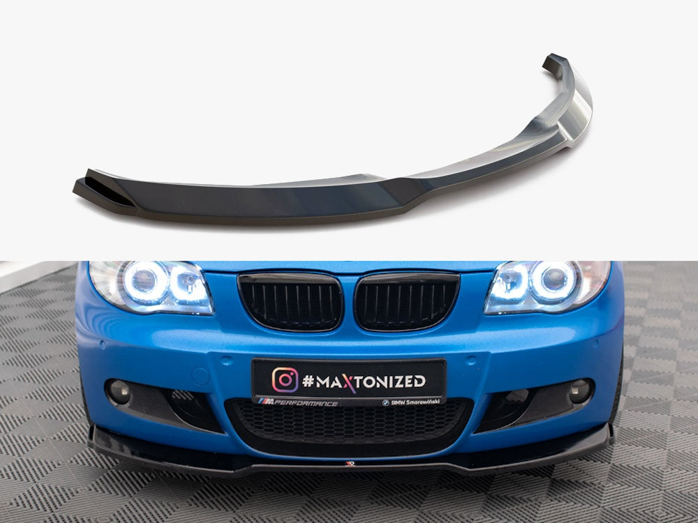 Maxton Design Front Splitter V.1 BMW 1 M-Pack E87 / E81 Facelift
