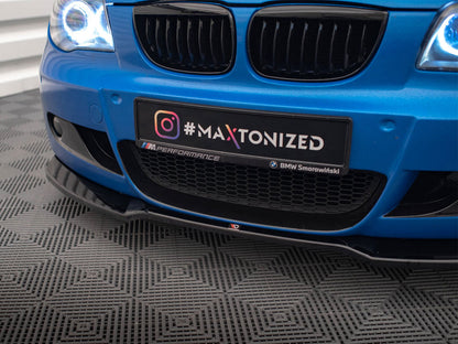 Maxton Design Front Splitter V.1 BMW 1 M-Pack E87 / E81 Facelift