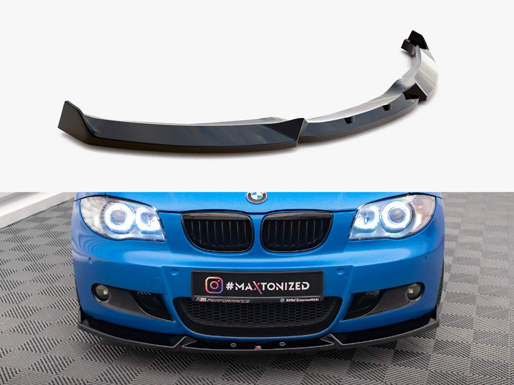 Maxton Design Front Splitter V.2 BMW 1 M-Pack E87 / E81 Facelift