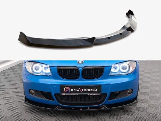 Maxton Design Front Splitter V.2 BMW 1 M-Pack E87 / E81 Facelift