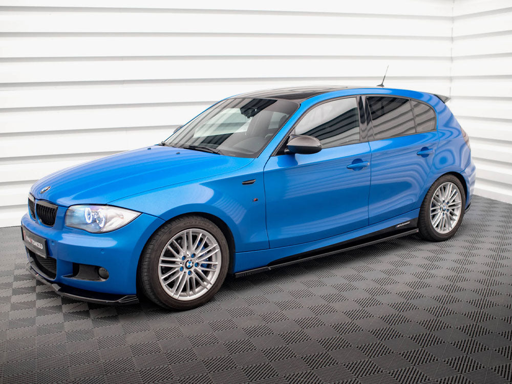 Maxton Design Side Skirts Diffusers BMW 1 M-Pack E87 Facelift