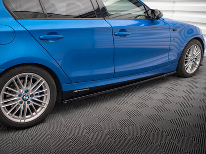 Maxton Design Side Skirts Diffusers BMW 1 M-Pack E87 Facelift