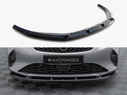 Maxton Design Front Splitter V.1 Opel Corsa F (Mk6)