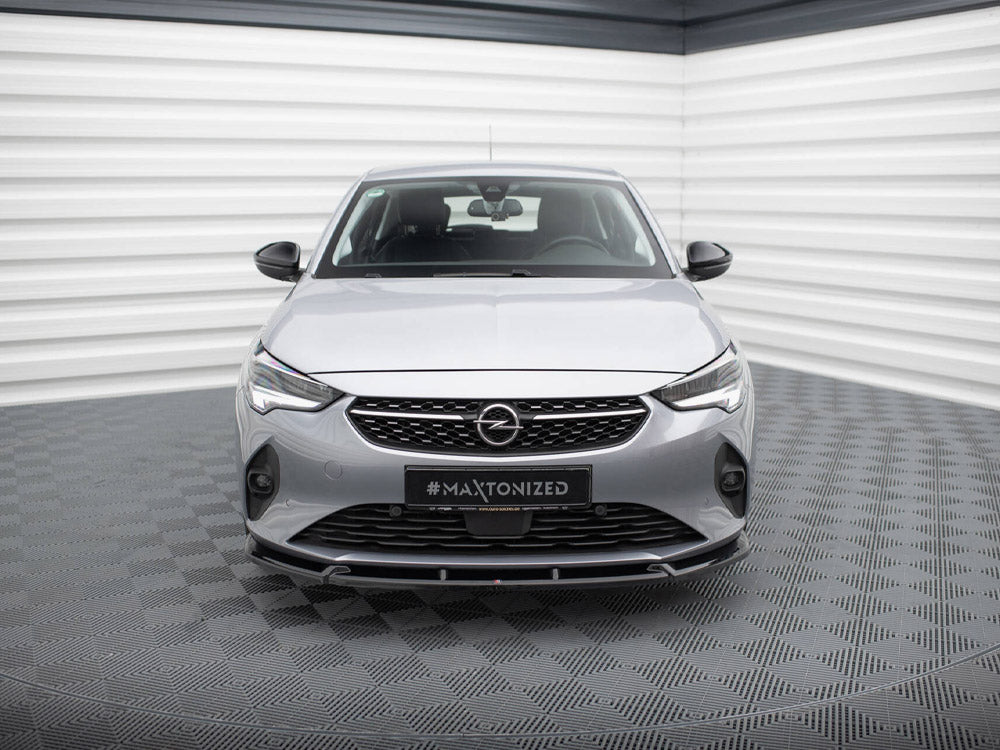 Maxton Design Front Splitter V.1 Opel Corsa F (Mk6)