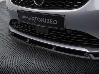 Maxton Design Front Splitter V.1 Opel Corsa F (Mk6)