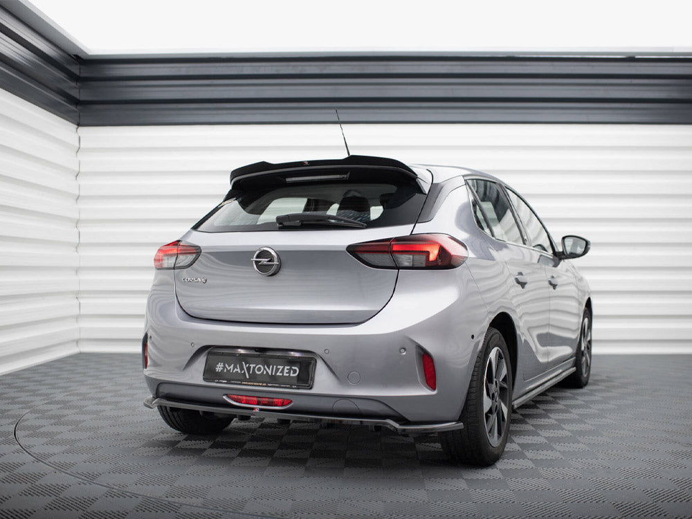 Maxton Design Rear Splitter (Vertical Bars) Opel Corsa F (Mk6)