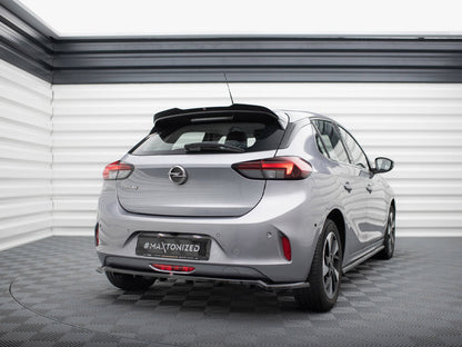 Maxton Design Rear Splitter (Vertical Bars) Opel Corsa F (Mk6)