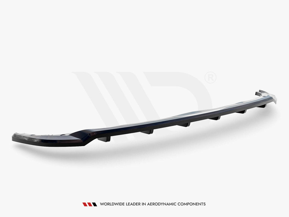 Maxton Design Rear Splitter (Vertical Bars) Opel Corsa F (Mk6)