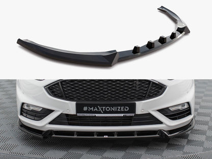 Maxton Design Front Splitter Ford Mondeo Sport Mk5 Facelift / Fusion Sport Mk2 Facelift