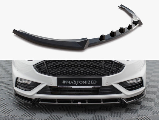 Maxton Design Front Splitter Ford Mondeo Sport Mk5 Facelift / Fusion Sport Mk2 Facelift