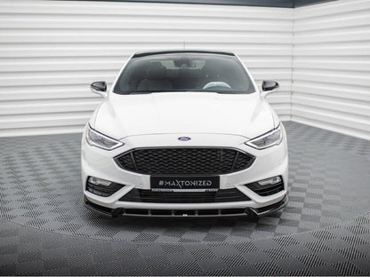 Maxton Design Front Splitter Ford Mondeo Sport Mk5 Facelift / Fusion Sport Mk2 Facelift