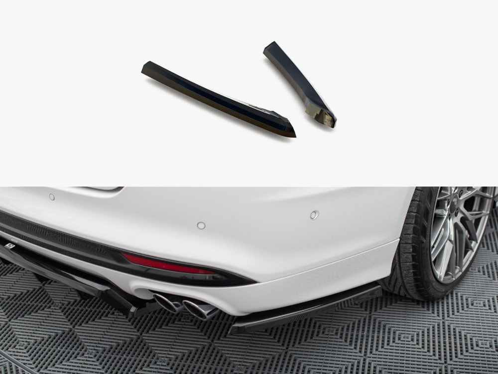 Maxton Design Rear Side Splitters Ford Mondeo Sport Mk5 Facelift / Fusion Sport Mk2 Facelift