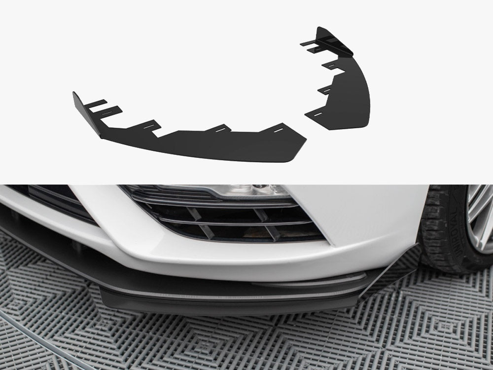 Maxton Design Front Flaps Ford Mondeo Sport Mk5 Facelift / Fusion Sport Mk2 Facelift