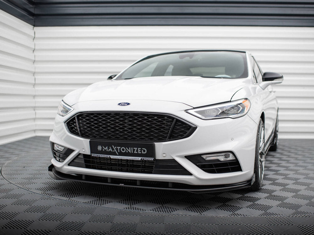 Maxton Design Front Flaps Ford Mondeo Sport Mk5 Facelift / Fusion Sport Mk2 Facelift