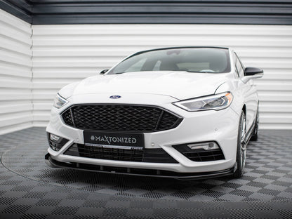 Maxton Design Front Flaps Ford Mondeo Sport Mk5 Facelift / Fusion Sport Mk2 Facelift