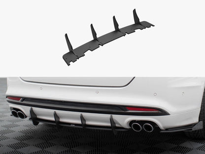 Maxton Design Street PRO Rear Diffuser Ford Mondeo Sport Mk5 Facelift / Fusion Sport Mk2 Facelift