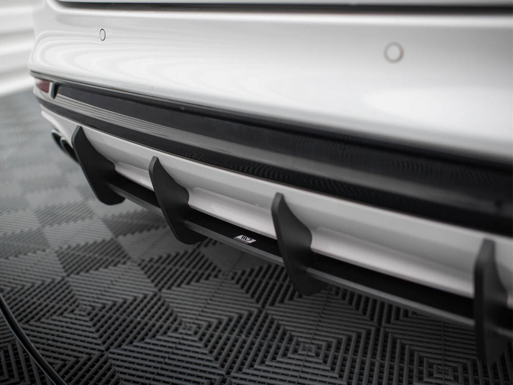 Maxton Design Street PRO Rear Diffuser Ford Mondeo Sport Mk5 Facelift / Fusion Sport Mk2 Facelift