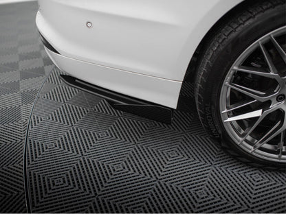 Maxton Design Street Pro Rear Side Splitters + Flaps Ford Mondeo Sport Mk5 Facelift / Fusion Sport Mk2 Facelift