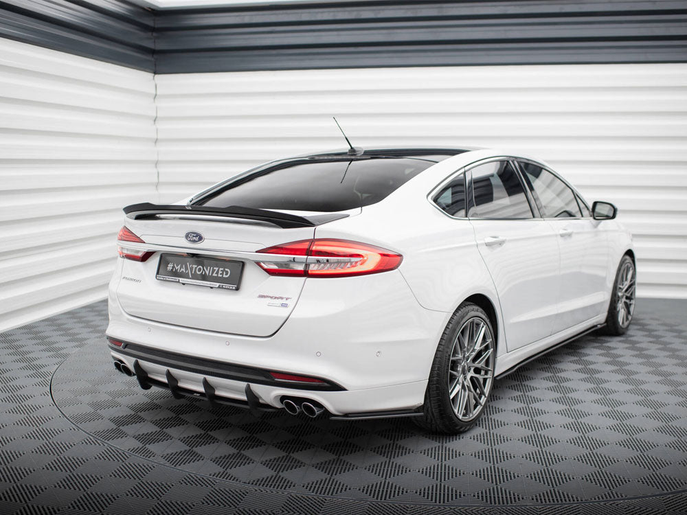 Maxton Design Street Pro Rear Side Splitters Ford Mondeo Sport Mk5 Facelift / Fusion Sport Mk2 Facelift