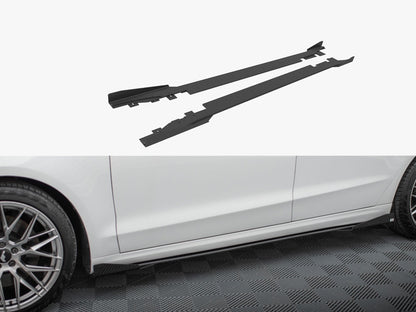 Maxton Design Street PRO Side Skirts Diffusers + Flaps Ford Mondeo Sport Mk5 Facelift / Fusion Sport Mk2 Facelift
