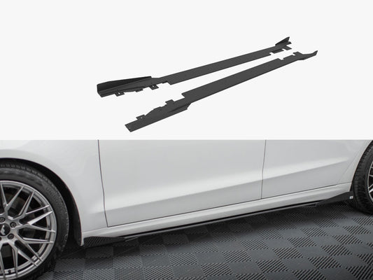 Maxton Design Street PRO Side Skirts Diffusers + Flaps Ford Mondeo Sport Mk5 Facelift / Fusion Sport Mk2 Facelift