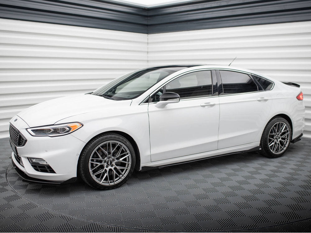 Maxton Design Street PRO Side Skirts Diffusers + Flaps Ford Mondeo Sport Mk5 Facelift / Fusion Sport Mk2 Facelift