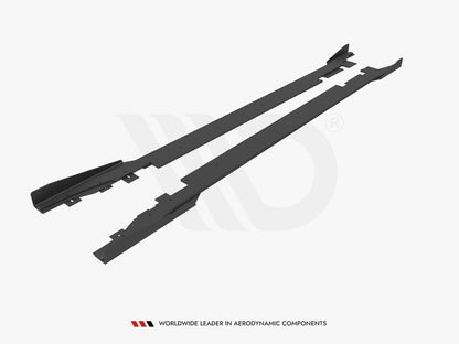 Maxton Design Street PRO Side Skirts Diffusers + Flaps Ford Mondeo Sport Mk5 Facelift / Fusion Sport Mk2 Facelift