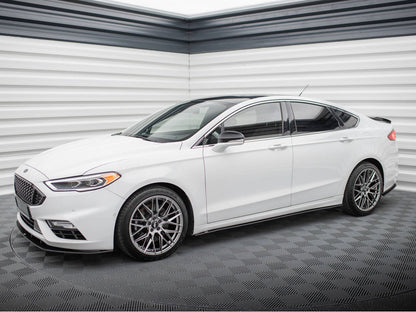 Maxton Design Street PRO Side Skirts Diffusers Ford Mondeo Sport Mk5 Facelift / Fusion Sport Mk2 Facelift