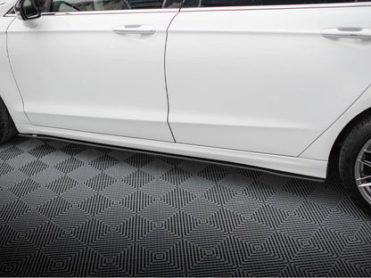 Maxton Design Street PRO Side Skirts Diffusers Ford Mondeo Sport Mk5 Facelift / Fusion Sport Mk2 Facelift