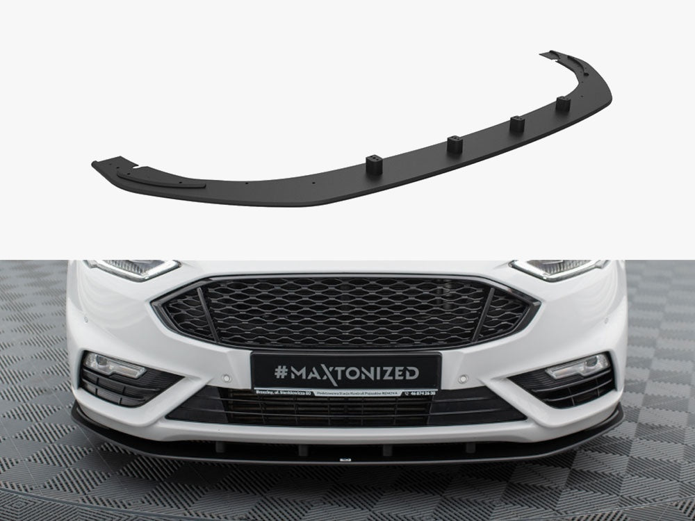 Maxton Design Street PRO Front Splitter Ford Mondeo Sport Mk5 Facelift / Fusion Sport Mk2 Facelift