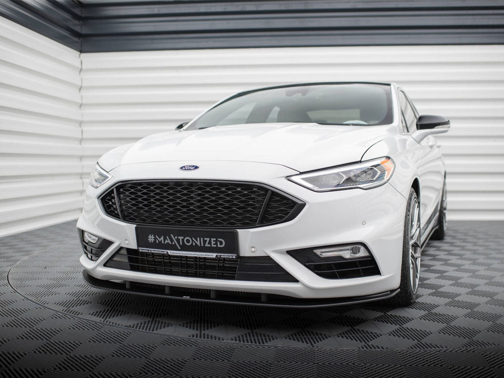Maxton Design Street PRO Front Splitter Ford Mondeo Sport Mk5 Facelift / Fusion Sport Mk2 Facelift