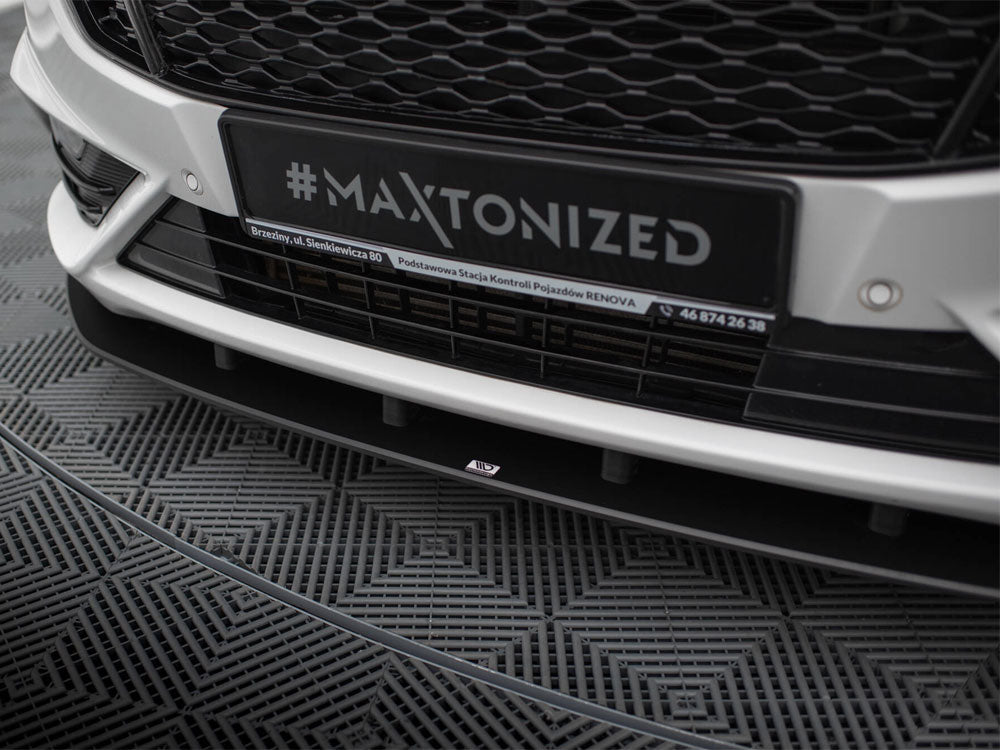 Maxton Design Street PRO Front Splitter Ford Mondeo Sport Mk5 Facelift / Fusion Sport Mk2 Facelift