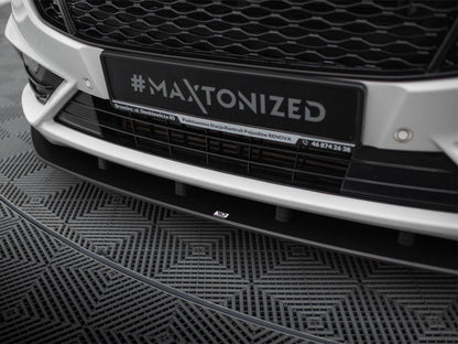 Maxton Design Street PRO Front Splitter Ford Mondeo Sport Mk5 Facelift / Fusion Sport Mk2 Facelift