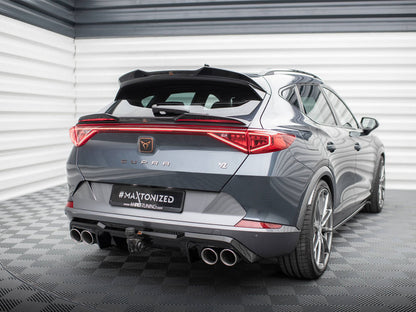 Maxton Design Rear Valance V.3 + Exhaust Ends Imitation Cupra Formentor Mk1