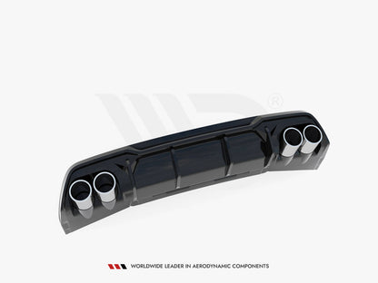 Maxton Design Rear Valance V.3 + Exhaust Ends Imitation Cupra Formentor Mk1